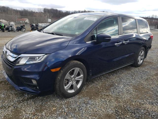 HONDA ODYSSEY EX 2018 with VIN 5FNRL6H74JB027157 - Photo from auction