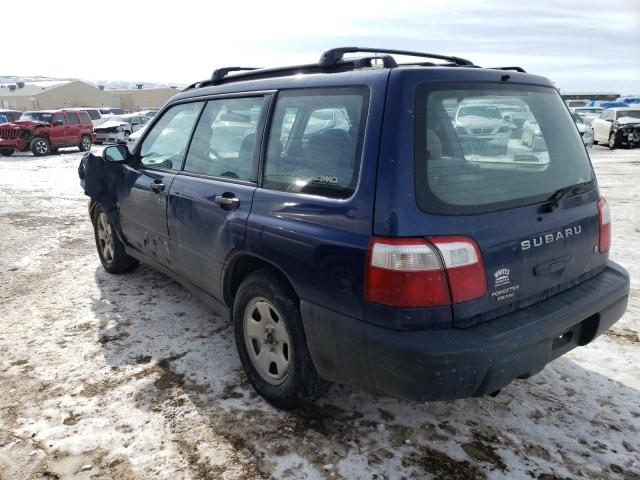 Photo 2 from auction – 2002 SUBARU FORESTER L with VIN JF1SF63532H757311