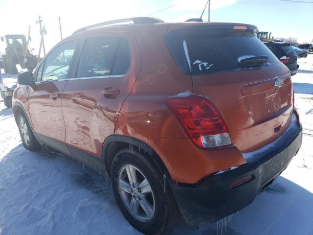 Photo 2 from auction – 2015 CHEVROLET TRAX 1LT with VIN KL7CJLSB9FB061884