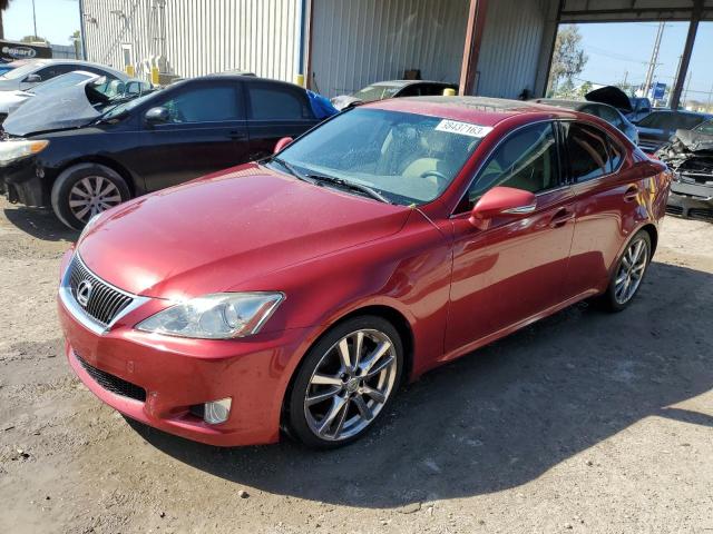 LEXUS IS 250 2010 with VIN JTHBF5C21A5123634 - Photo from auction