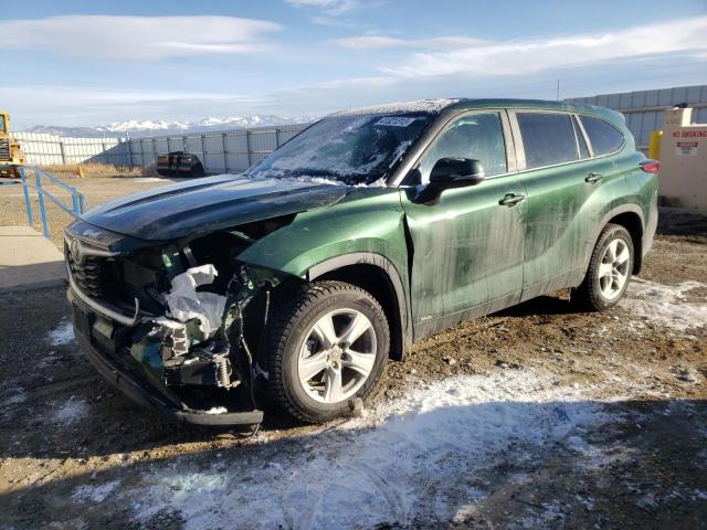 TOYOTA HIGHLANDER 2023 с VIN 5TDBBRCH1PS563459 - Фото с аукциона