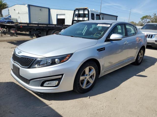 KIA OPTIMA LX 2014 with VIN 5XXGM4A77EG347630 - Photo from auction