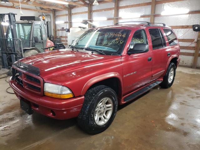 DODGE DURANGO 2001 with VIN 1B4HS28N31F509200 - Photo from auction