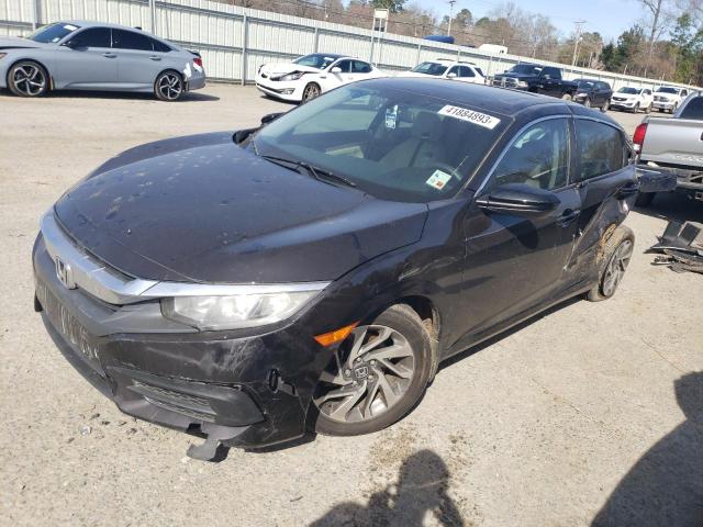 HONDA CIVIC EX 2017 with VIN 19XFC2F7XHE043166 - Photo from auction