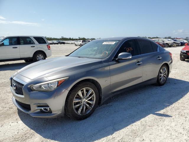 INFINITI Q50 BASE 2014 with VIN JN1BV7AP4EM682186 - Photo from auction