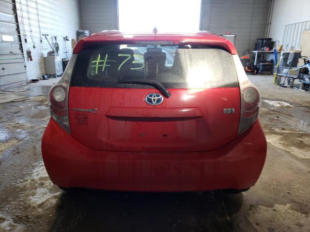 Photo 6 from auction – 2014 TOYOTA PRIUS C with VIN JTDKDTB38E1562882