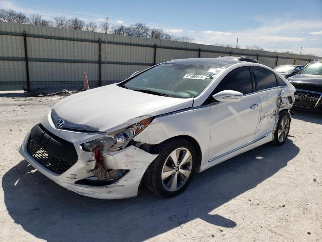 HYUNDAI SONATA HYB 2012 with VIN KMHEC4A43CA043330 - Photo from auction