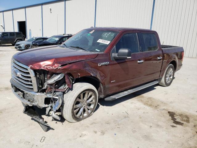 FORD F150 SUPER 2017 with VIN 1FTEW1CP1HFA51342 - Photo from auction