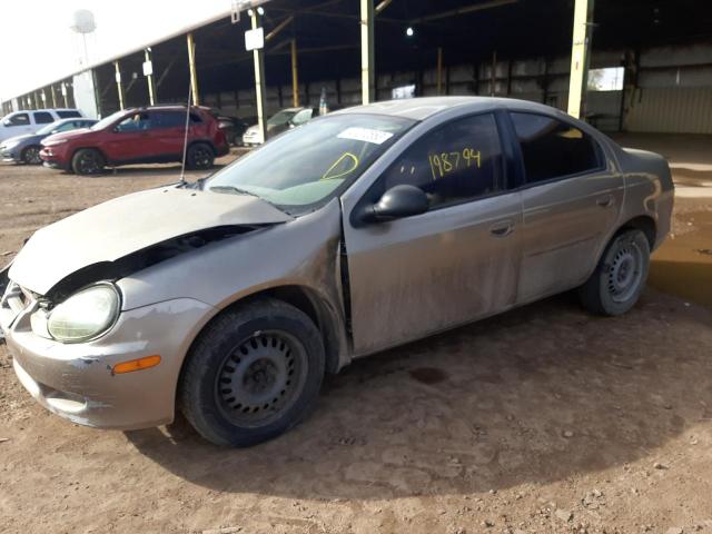 DODGE NEON SE 2002 with VIN 1B3AS46C22D583773 - Photo from auction