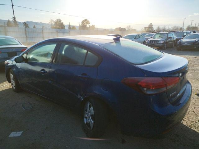 Photo 2 from auction – 2017 KIA FORTE LX with VIN 3KPFK4A78HE060683