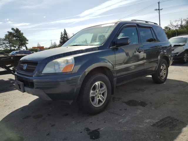 HONDA PILOT EX 2005 with VIN 2HKYF18475H522150 - Photo from auction