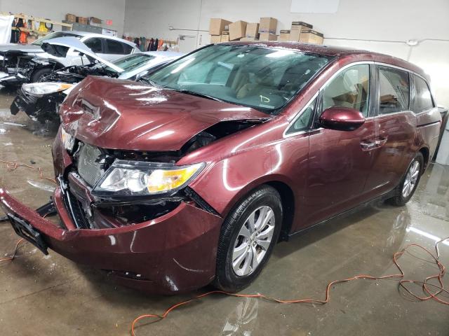 HONDA ODYSSEY SE 2016 with VIN 5FNRL5H33GB025206 - Photo from auction