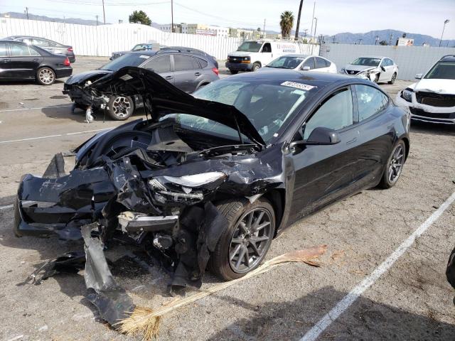 TESLA MODEL 3 2022 with VIN 5YJ3E1EA0NF291257 - Photo from auction