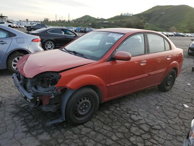 KIA RIO LX 2010 with VIN KNADH4A34A6647409 - Photo from auction