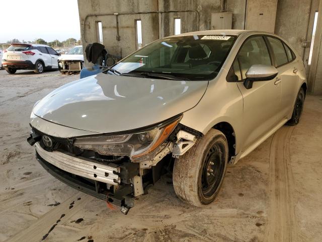 TOYOTA COROLLA LE 2021 with VIN 5YFEPMAE1MP225090 - Photo from auction
