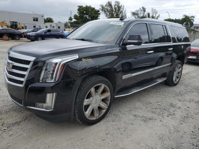 CADILLAC ESCALADE E 2018 with VIN 1GYS4HKJ1JR232650 - Photo from auction