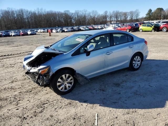HONDA CIVIC LX 2012 with VIN 2HGFB2F52CH538137 - Photo from auction