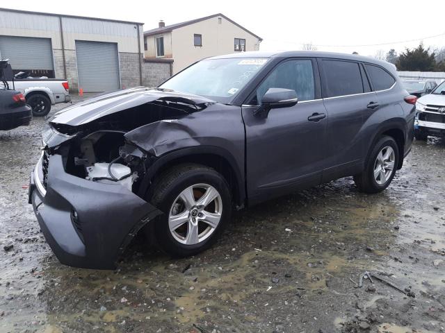 TOYOTA HIGHLANDER 2021 with VIN 5TDBZRBH3MS095257 - Photo from auction