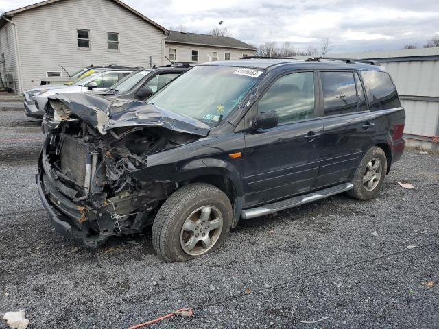 HONDA PILOT EXL 2007 with VIN 2HKYF18527H527686 - Photo from auction