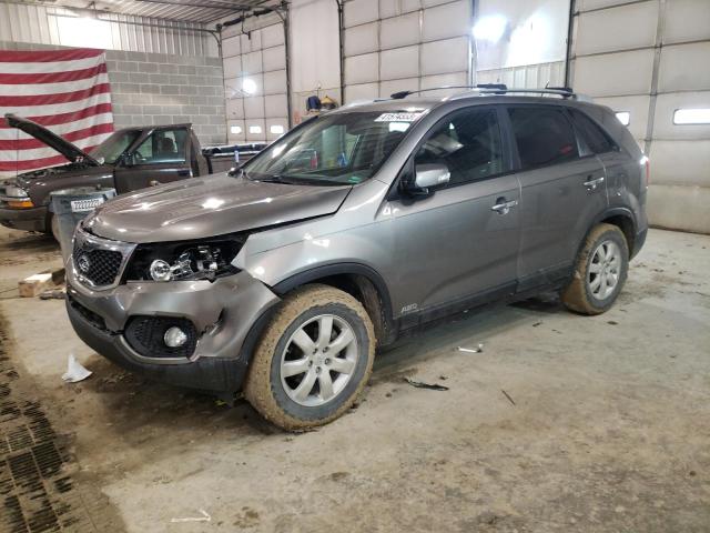 KIA SORENTO BA 2011 with VIN 5XYKTCA18BG036444 - Photo from auction