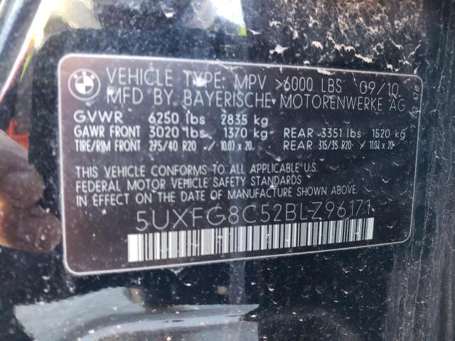 Photo 14 from auction – 2011 BMW X6 XDRIVE5 with VIN 5UXFG8C52BLZ96171