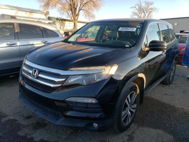 Photo 1 from auction – 2017 HONDA PILOT EXLN with VIN 5FNYF6H73HB006619