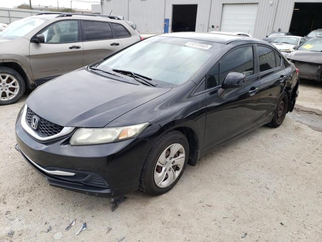 Photo 1 from auction – 2013 HONDA CIVIC LX with VIN 2HGFB2F56DH516756