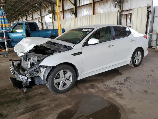 KIA OPTIMA LX 2015 with VIN KNAGM4A70F5649666 - Photo from auction