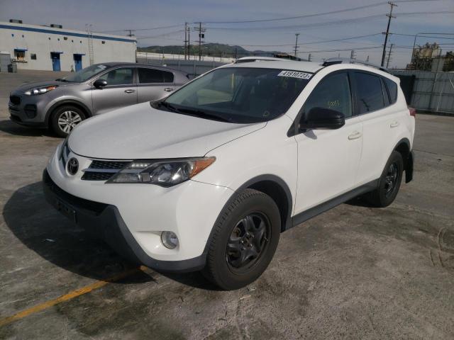 TOYOTA RAV4 LE 2015 with VIN JTMZFREV1FD055606 - Photo from auction