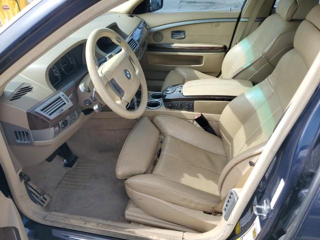 Photo 7 from auction – 2007 BMW 750 with VIN WBAHN83557DT71102