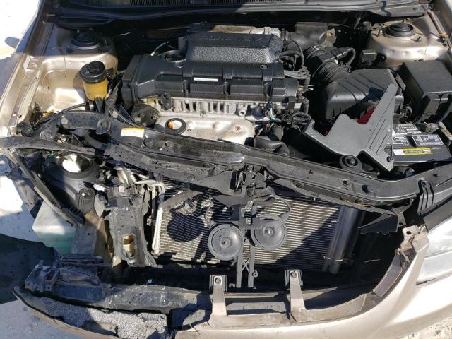 Photo 11 from auction – 2007 KIA SPECTRA EX with VIN KNAFE121075381043