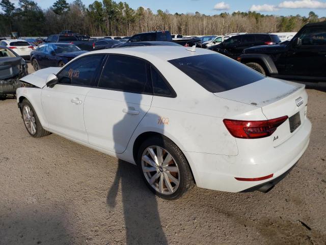 Photo 2 from auction – 2017 AUDI A4 PREMIUM with VIN WAUANAF45HN032282