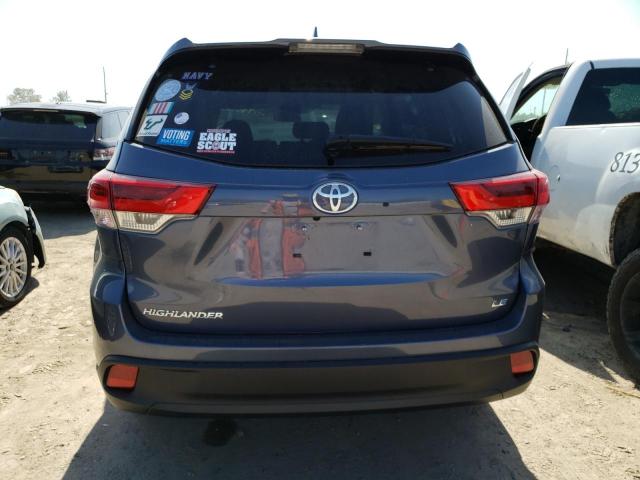 Photo 6 from auction – 2019 TOYOTA HIGHLANDER with VIN 5TDZZRFH6KS316212