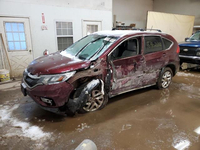 HONDA CR-V EXL 2016 with VIN 2HKRM4H72GH676449 - Photo from auction