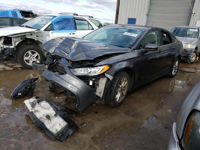 FORD FUSION SE 2017 with VIN 3FA6P0HD3HR262156 - Photo from auction