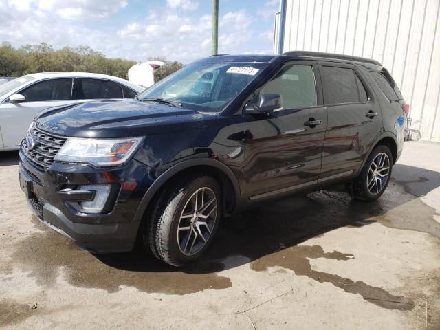 FORD EXPLORER X 2017 with VIN 1FM5K8D81HGD32638 - Photo from auction