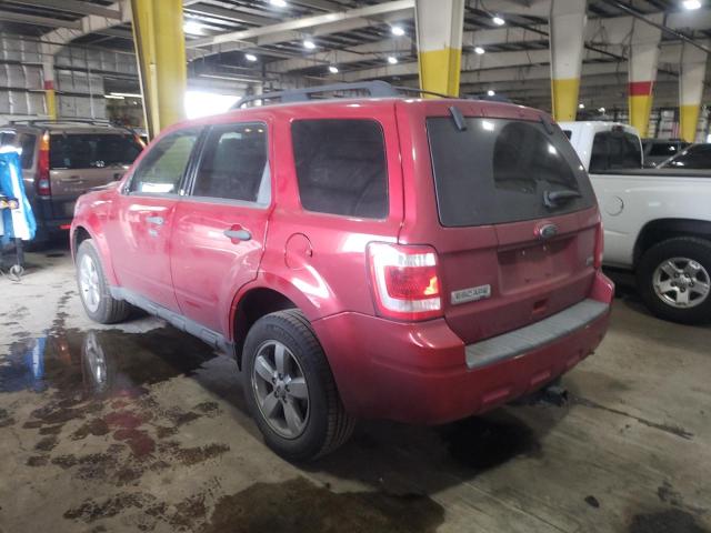 Photo 2 from auction – 2010 FORD ESCAPE XLT with VIN 1FMCU0DG0AKD06609