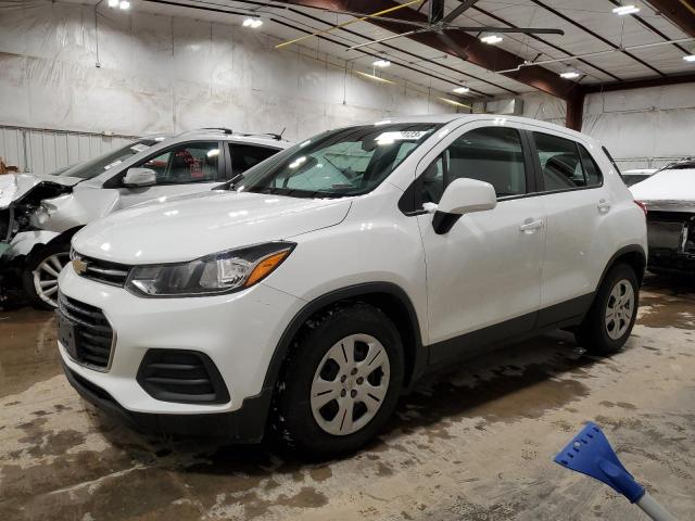 CHEVROLET TRAX LS 2017 with VIN KL7CJKSB3HB195531 - Photo from auction