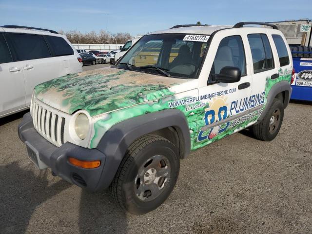 JEEP LIBERTY SP 2002 with VIN 1J4GL48K62W243647 - Photo from auction