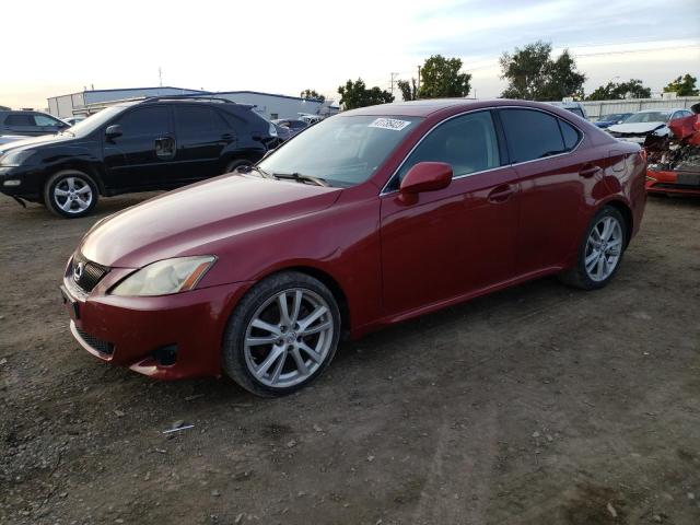LEXUS IS 250 2007 with VIN JTHBK262172043816 - Photo from auction