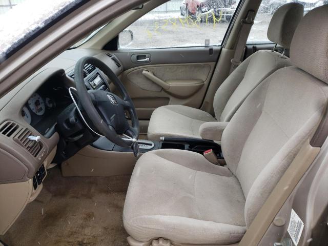 Photo 7 from auction – 2002 HONDA CIVIC EX with VIN 2HGES26842H560998