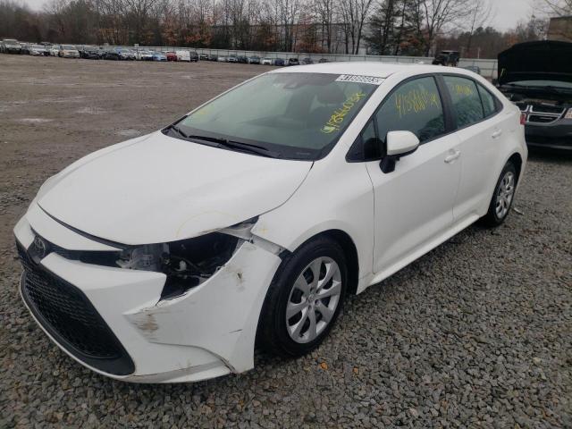 TOYOTA COROLLA LE 2021 with VIN 5YFEPMAE4MP181182 - Photo from auction