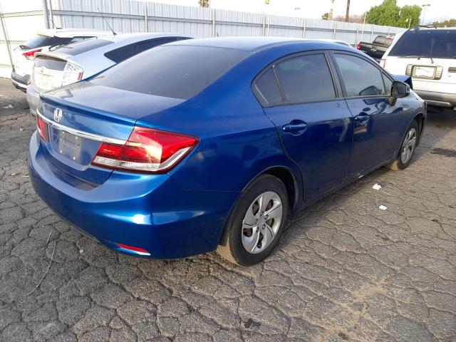 Photo 3 from auction – 2013 HONDA CIVIC LX with VIN 19XFB2F57DE231381