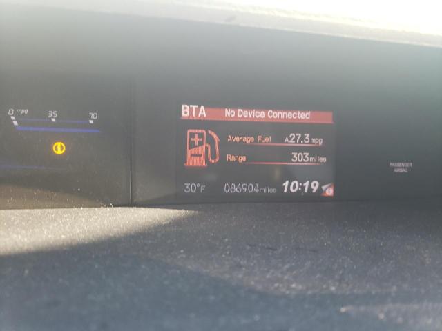 Photo 9 from auction – 2013 HONDA CIVIC LX with VIN 19XFB2F5XDE040537