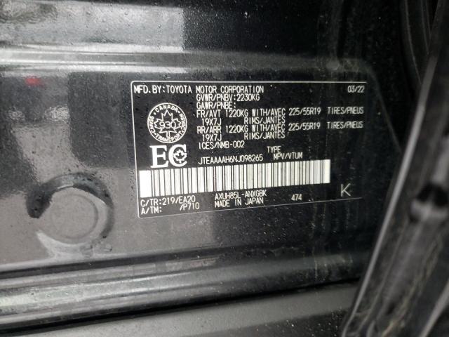 Photo 14 from auction – 2022 TOYOTA VENZA LE with VIN JTEAAAAH6NJ098265
