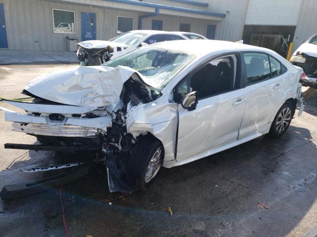 TOYOTA COROLLA LE 2022 with VIN JTDEAMDE1N3000353 - Photo from auction
