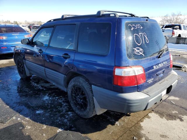 Photo 2 from auction – 2001 SUBARU FORESTER L with VIN JF1SF63541H727510