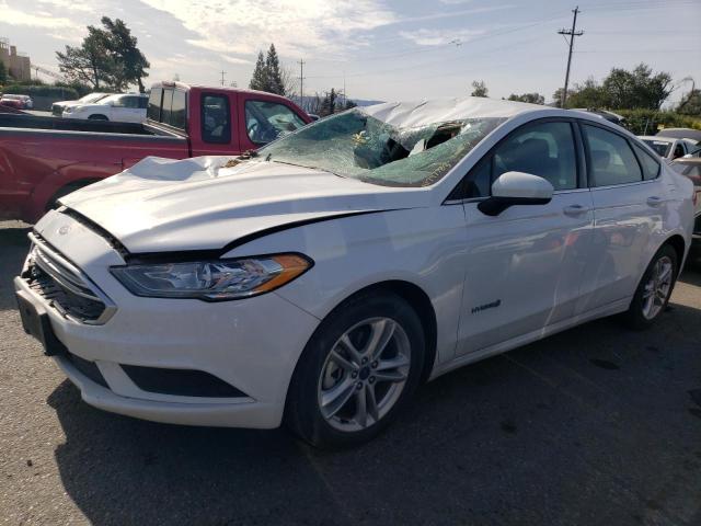 FORD FUSION SE 2018 with VIN 3FA6P0LU2JR137078 - Photo from auction