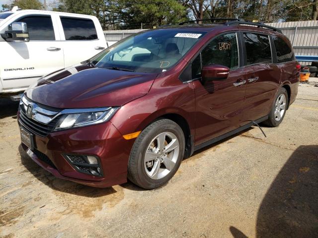 Photo 1 from auction – 2018 HONDA ODYSSEY EX with VIN 5FNRL6H74JB020029