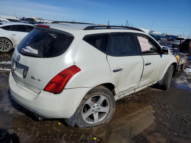 Photo 3 from auction – 2003 NISSAN MURANO SL with VIN JN8AZ08W93W226580